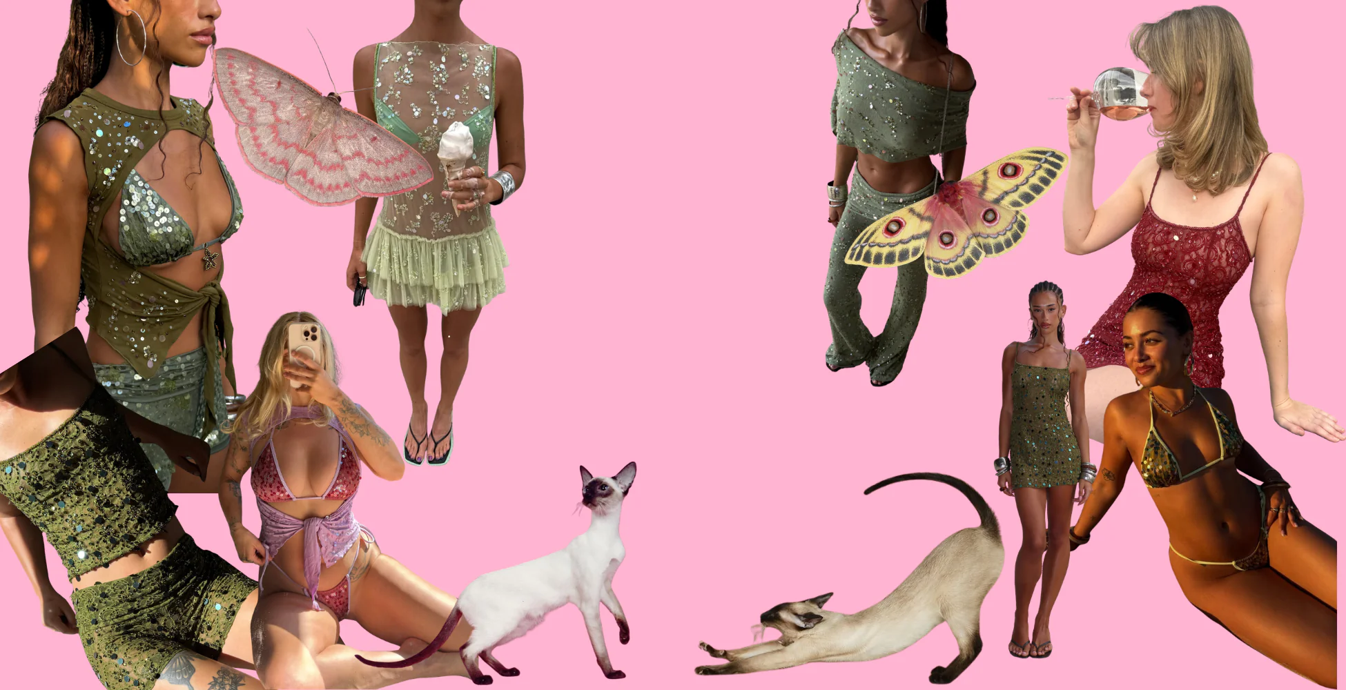 Sequins, Silk e Muy Sass